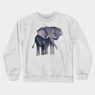 Watercolour Elephant Crewneck Sweatshirt